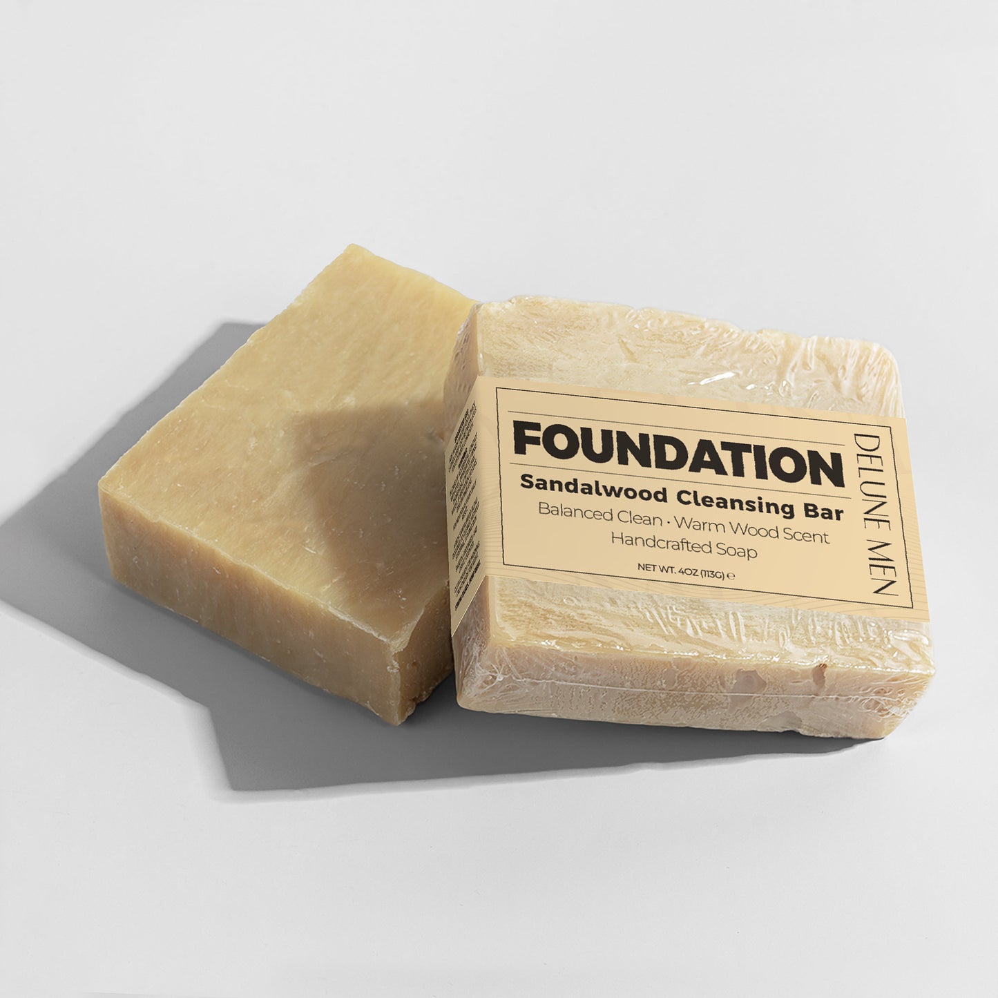 Delune Men FOUNDATION Rich Sandalwood Bar detail image