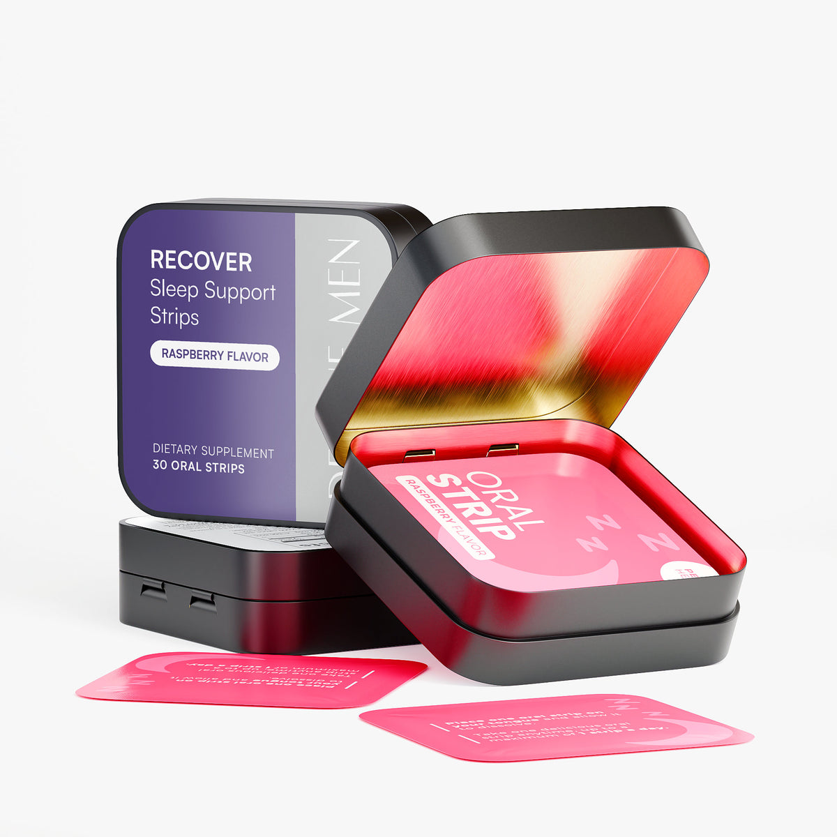 Delune Men RECOVER fast-dissolving sleep strips product image
