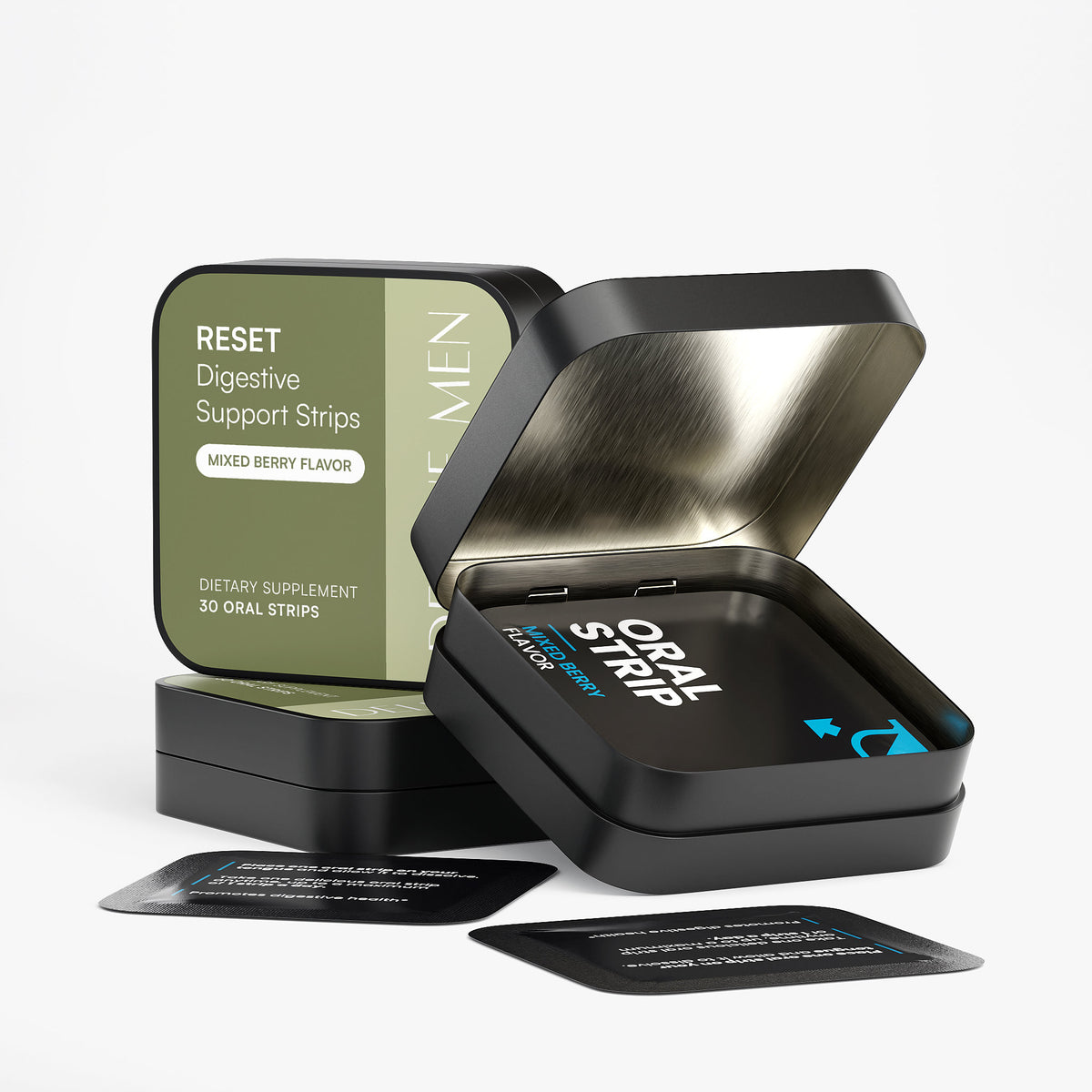 Delune Men RESET digestive strip product detail image
