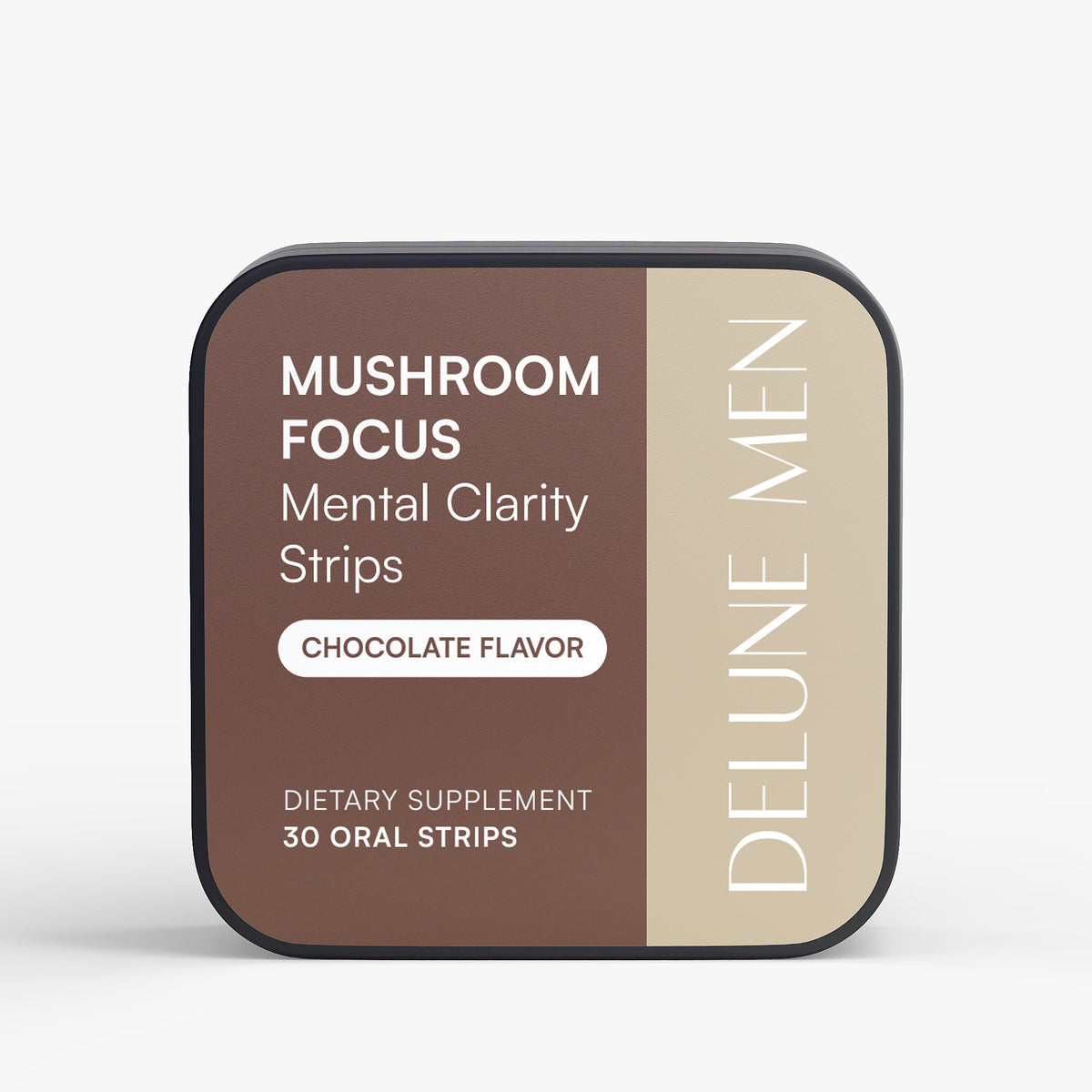 Delune Men FOCUS Mental Clarity Strips product pouch