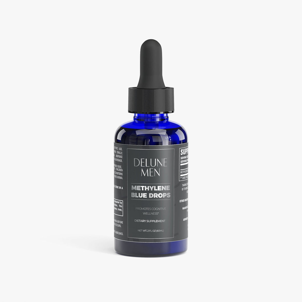 Delune Men USP Grade Methylene Blue 1% Drops bottle