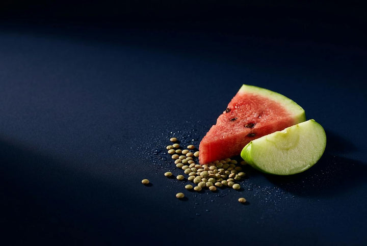Watermelon, apple & lentil
